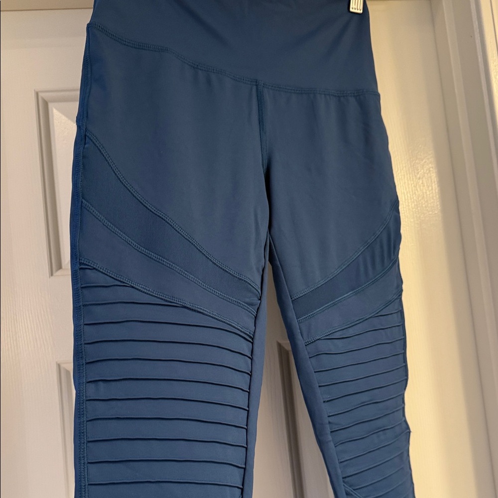 Aerie Blue High-Waisted Leggings